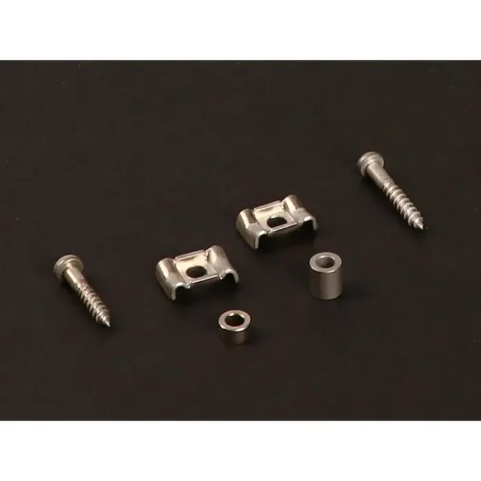 Gotoh Master Relic Collection string retainer, Strat, nickel spacer and screw, set of 2, aged nickel
