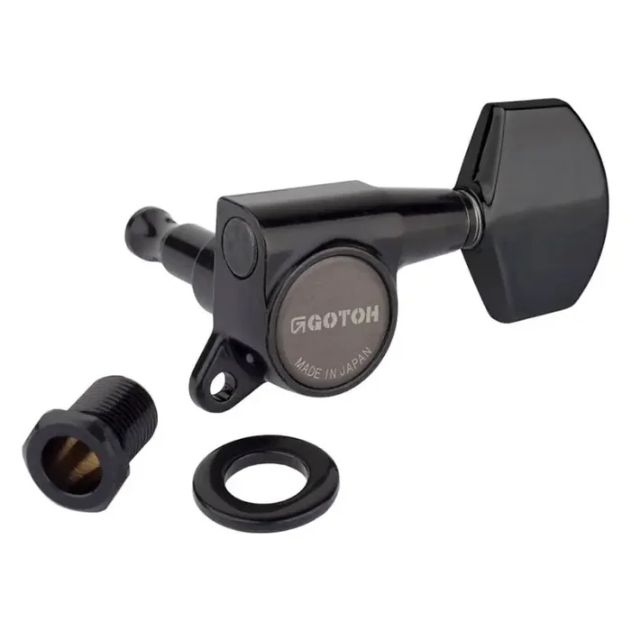 Gotoh SG381 machine heads with 01 buttons, 6L, cosmo black