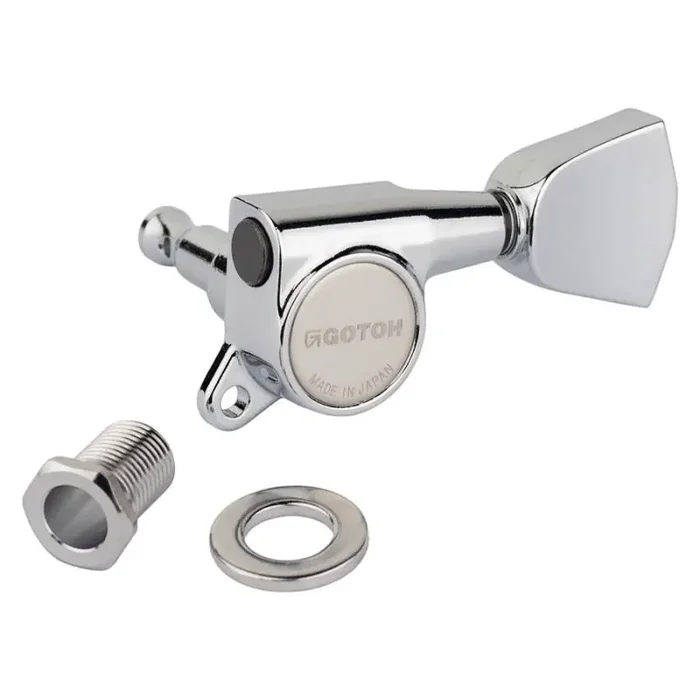 Gotoh SG381 machine heads with 04 buttons, 3L3R, chrome