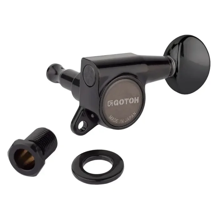 Gotoh SG381 machine heads with 05 buttons, 6L, cosmo black