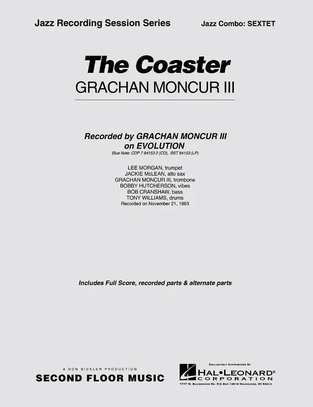 Grachan Moncur III Coaster, The Full Score Jazz Ensemble