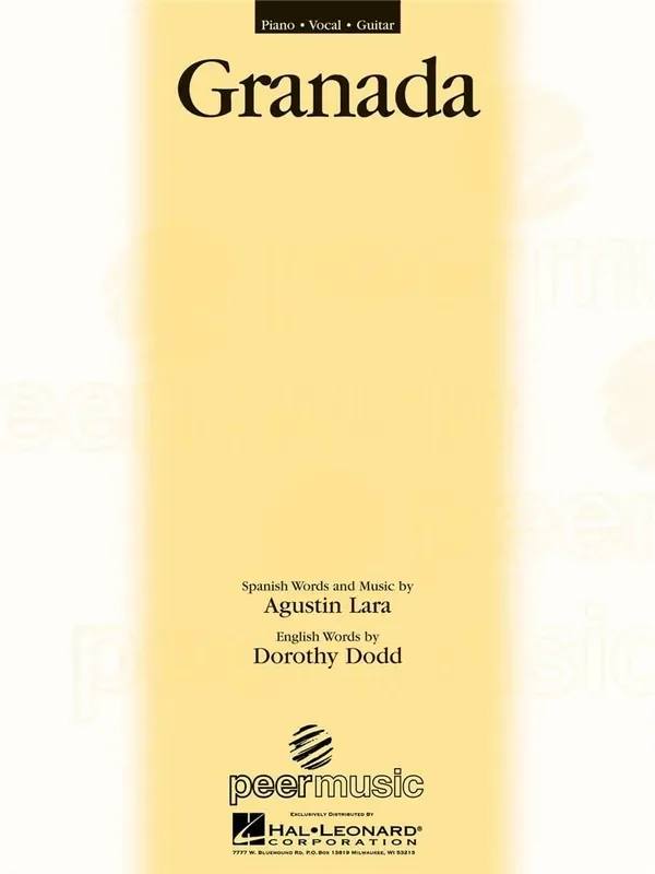 Granada Gesang mit Klavier