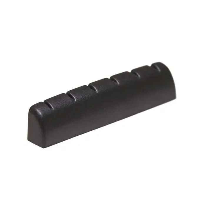 Graph Tech Black TUSQ XL PT-6143-00 – Acoustic/Electric Guitar Nut, Flat, Slotted, 1 11/16 long