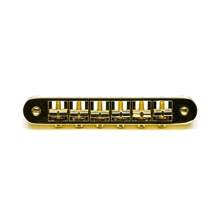 Graph Tech ResoMax PM-8843-G0 – NV1 4 mm Tune-O-Matic Bridge – Gold