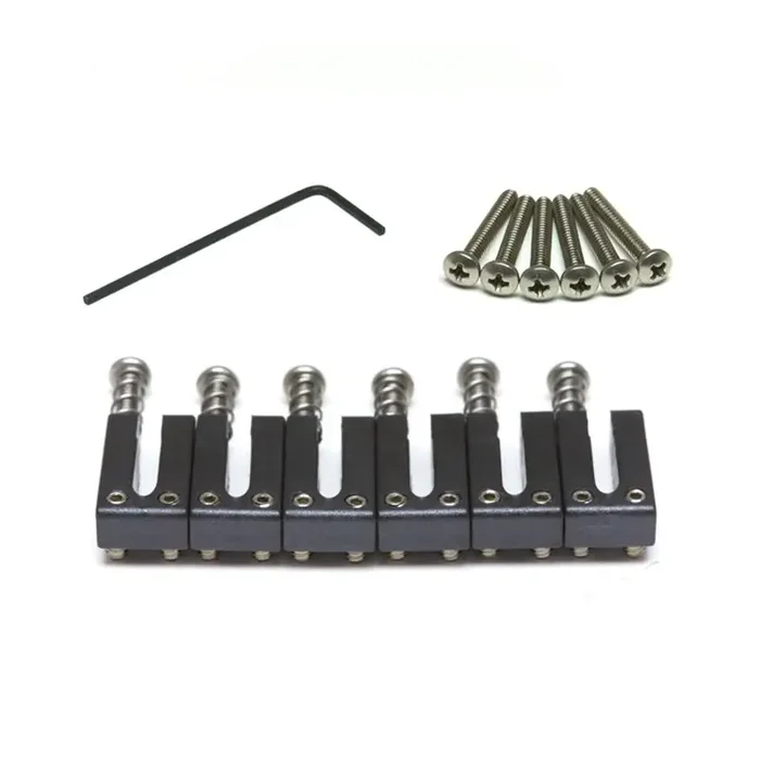 Graph Tech String Saver PS-8002-R0 – Original ST Elite Saddles, 3+3, offset