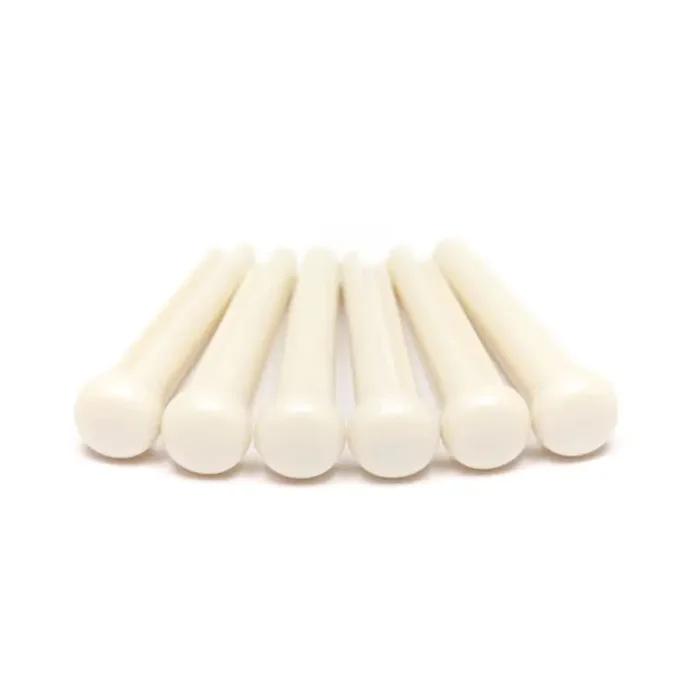 Graph Tech TUSQ PP-1100-01 – Traditional Style Bridge Pins – White