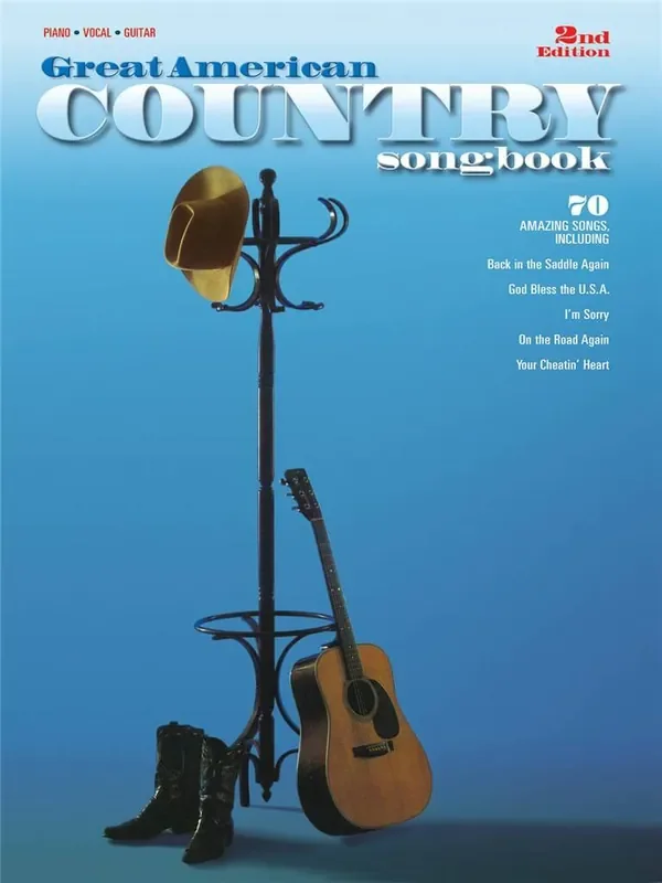 Great American Country Songbook – 2nd Edition Klavier, Gesang, Gitarre (Songbooks)