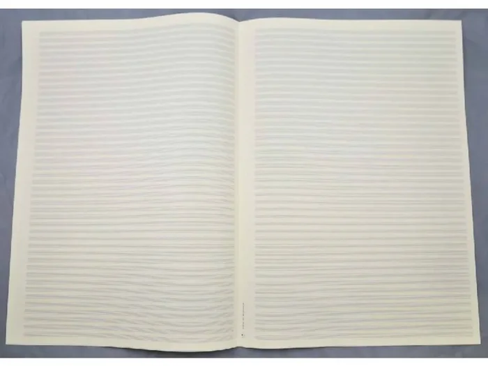 Großpartitur Notenschreibpapier 44 Systeme
