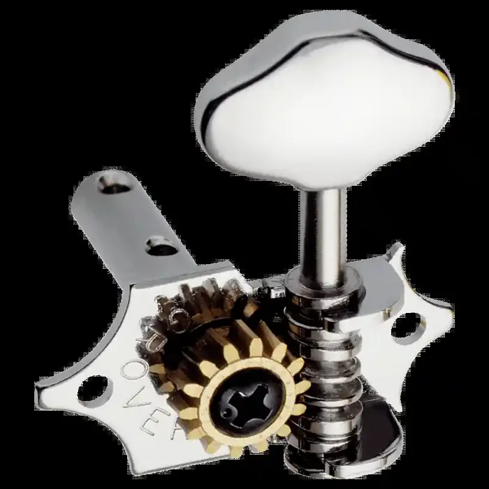 Grover H97N – STA-TITE Horizontal Guitar Machine Heads, 3 + 3, Nickel