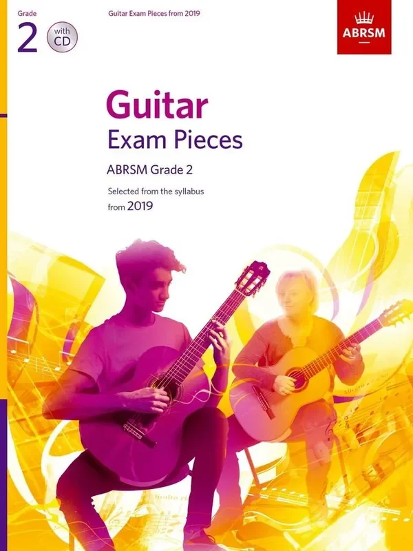 Guitar Exam Pieces from 2019 Grade 2 + CD