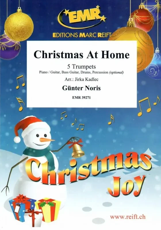 Günter Noris Christmas At Home (Arr. Jirka Kadlec) Trompete Ensemble
