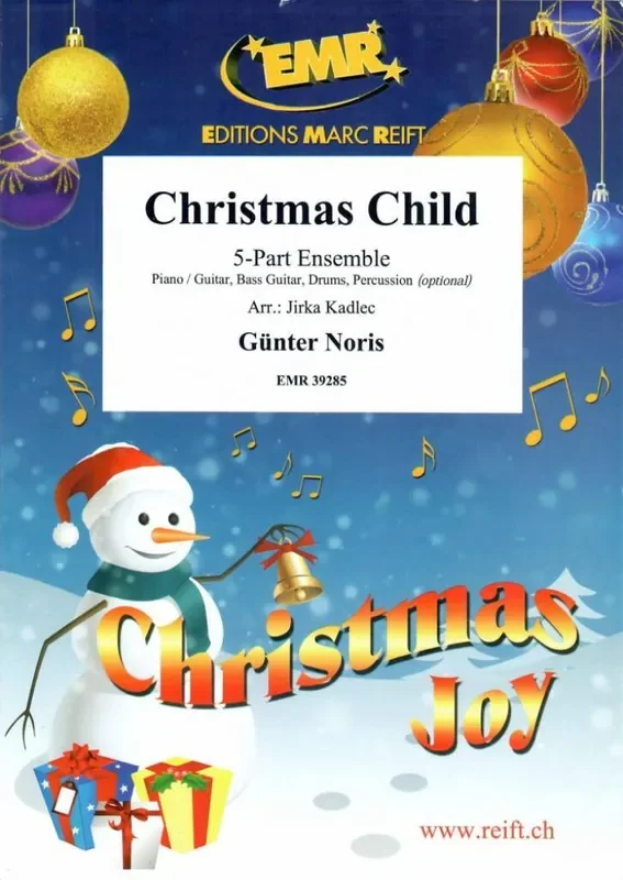 Günter Noris Christmas Child (Arr. Jirka Kadlec) Variables Ensemble