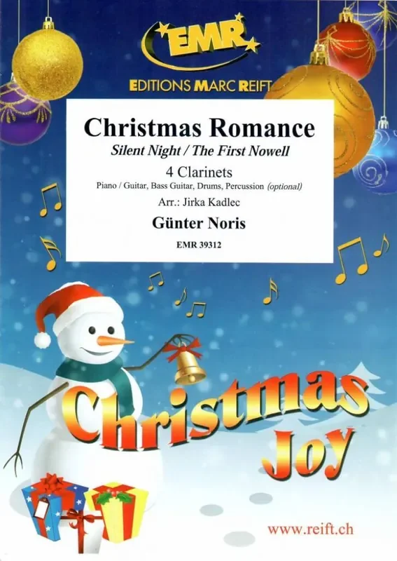 Günter Noris Christmas Romance (Arr. Jirka Kadlec) Klarinette Ensemble