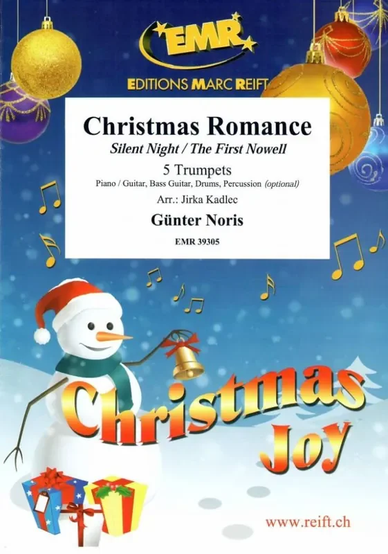 Günter Noris Christmas Romance (Arr. Jirka Kadlec) Trompete Ensemble