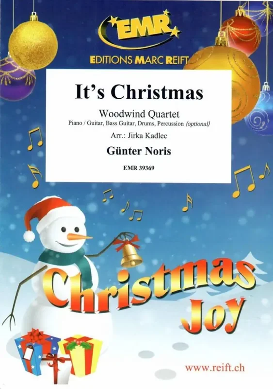 Günter Noris It‘s Christmas (Arr. Jirka Kadlec) Holzbläserensemble