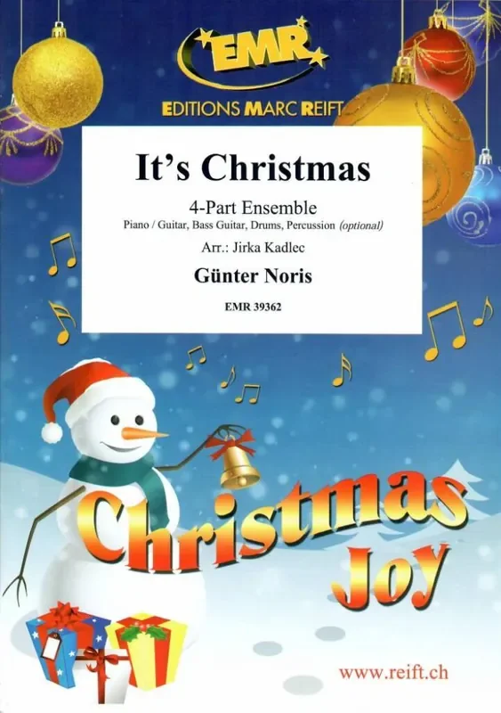 Gunter Noris It‘s Christmas (Arr. Jirka Kadlec) Kammerensemble