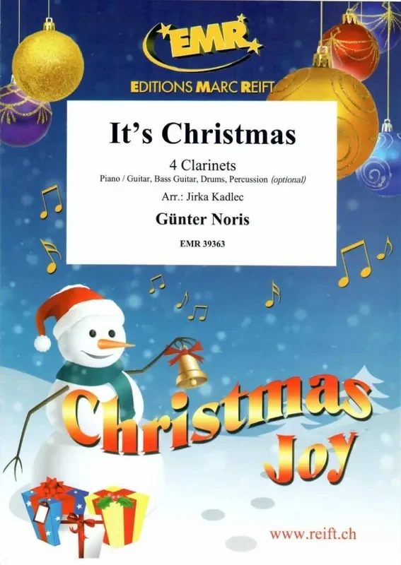 Günter Noris It‘s Christmas (Arr. Jirka Kadlec) Klarinette Ensemble
