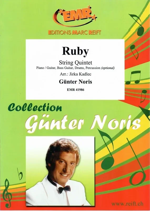 Günter Noris Ruby (Arr. Jirka Kadlec) Streichquartett