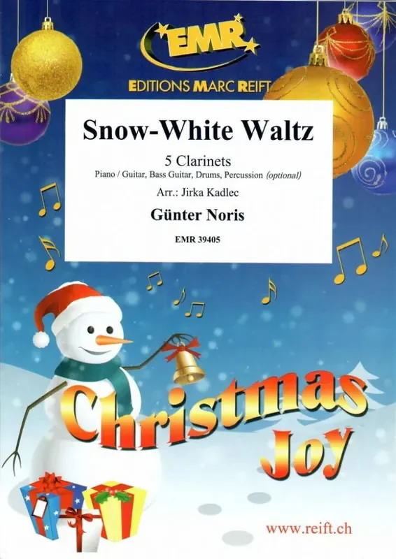 Günter Noris Snow-White Waltz (Arr. Jirka Kadlec) Klarinette Ensemble