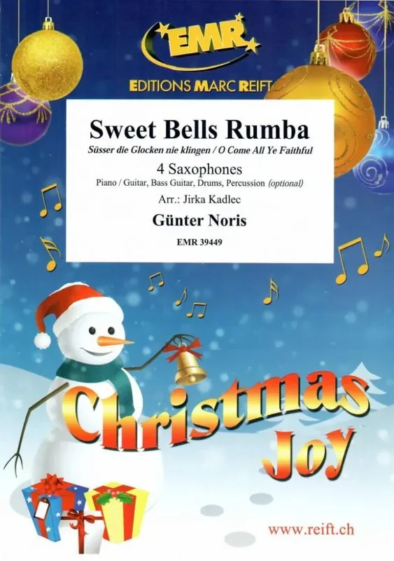 Günter Noris Sweet Bells Rumba (Arr. Jirka Kadlec) Saxophon Ensemble