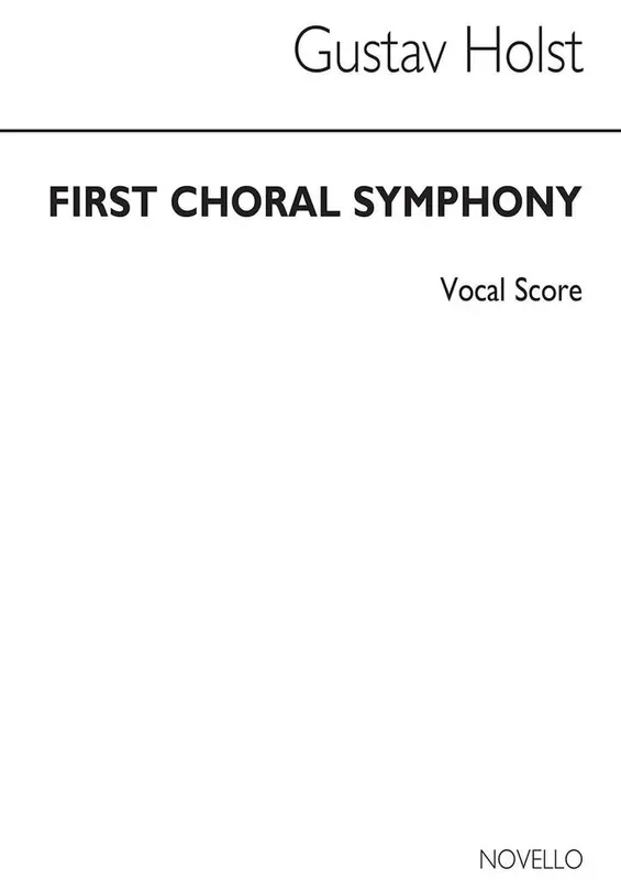 Gustav Holst First Choral Symphony Gesang Solo