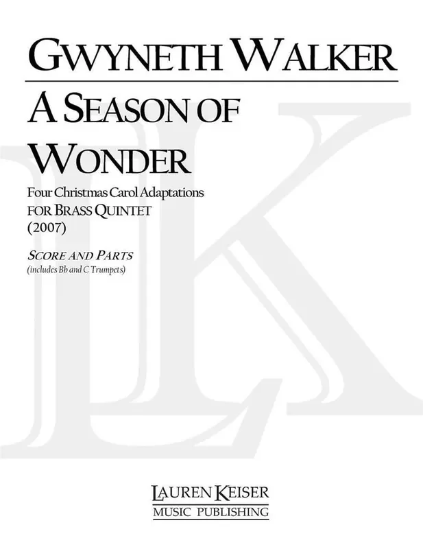 Gwyneth Walker A Season of Wonder Blechbläser Ensemble