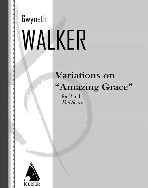 Gwyneth Walker Variations on Amazing Grace Blasorchester