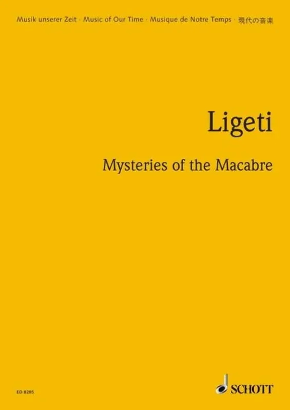 György Ligeti Mysteries of the Macabre Orchester mit Solo