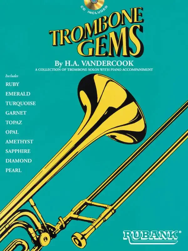 H.A. VanderCook Trombone Gems Posaune mit Begleitung