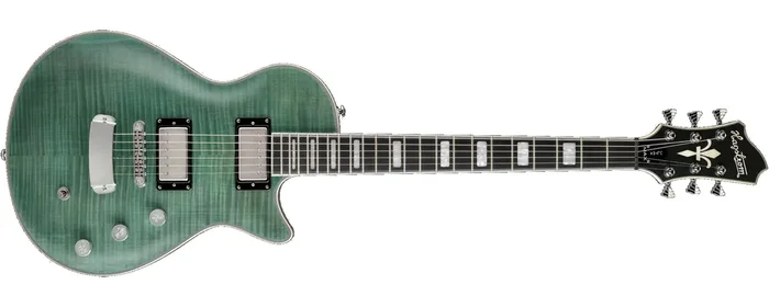 Hagstrom Ultra Max 68 Elektro Gitarre Fall Sky Satin
