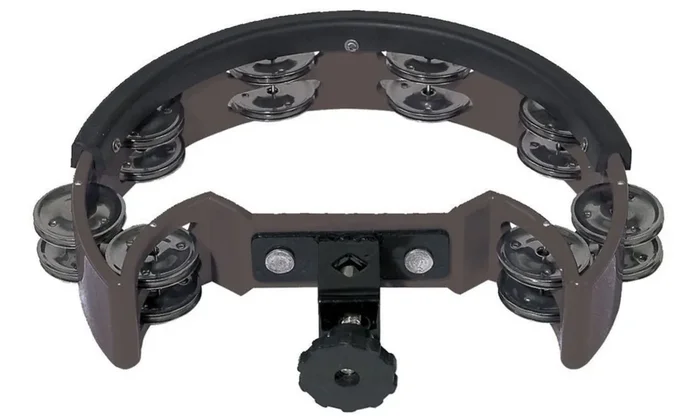 Halbmond Schellenring schwarz, montierbar