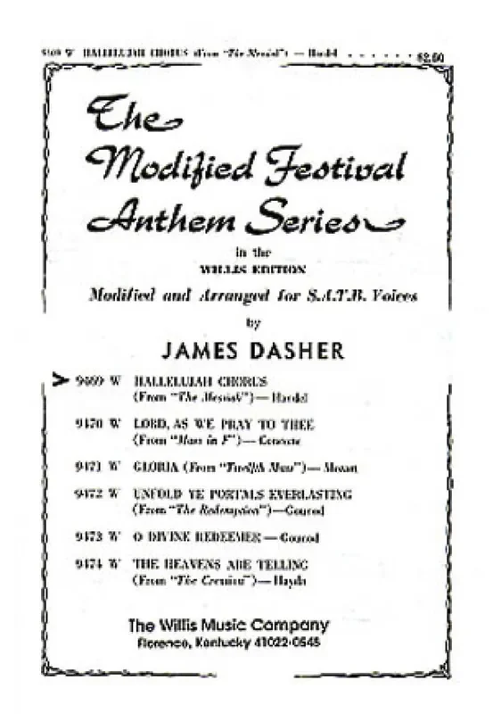 Hallelujah Chorus Klavier Solo