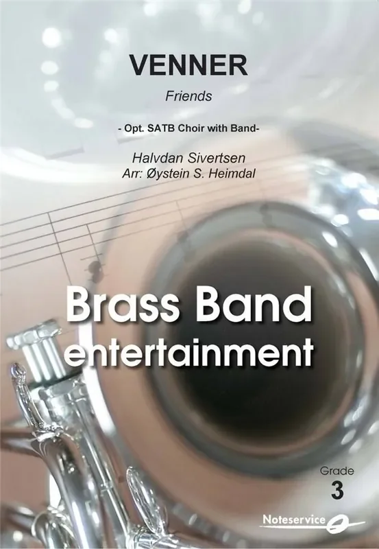 Halvdan Sivertsen Venner (Arr. Øystein Sjøvaag Heimdal) Brass Band