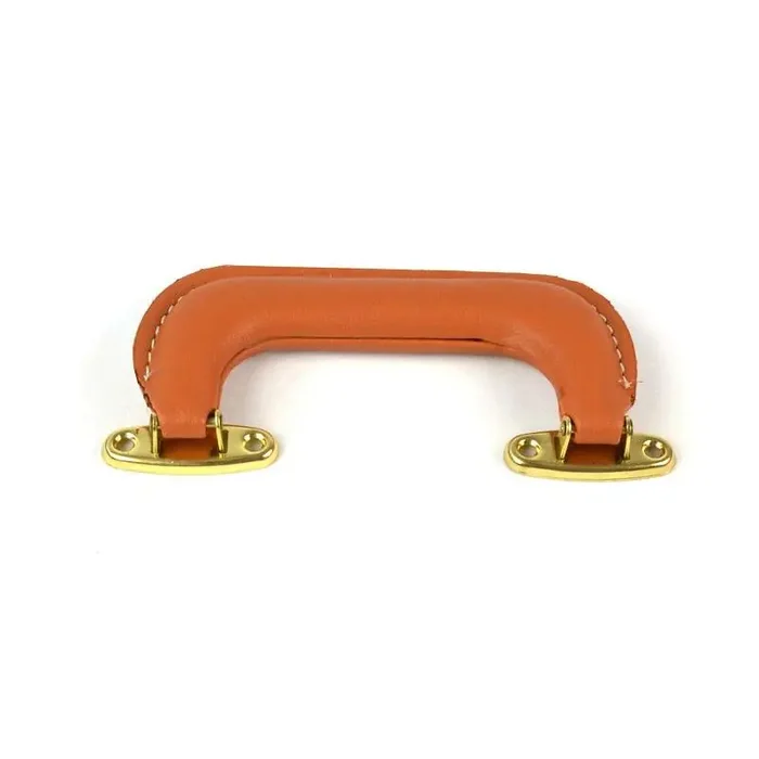 Handle imitation leather for Guitar Case, brown