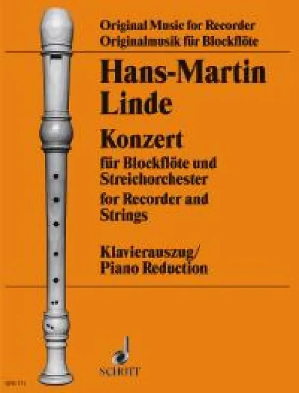 Hans-Martin Linde Concerto Streichorchester mit Solo