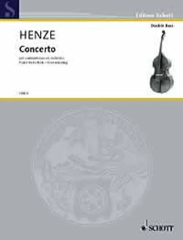 Hans Werner Henze Concerto per contrabbasso ed orchestra Orchester mit Solo