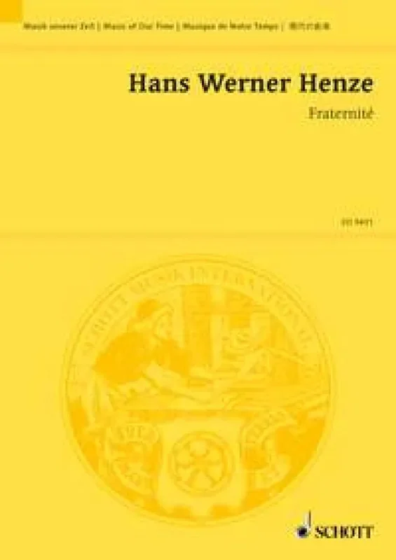Hans Werner Henze Fraternité Orchester
