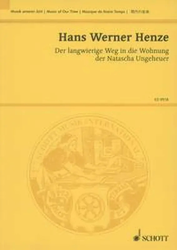 Hans Werner Henze Langwierige Weg in die Wohnung der N. Ungeheuer Orchester mit Solo