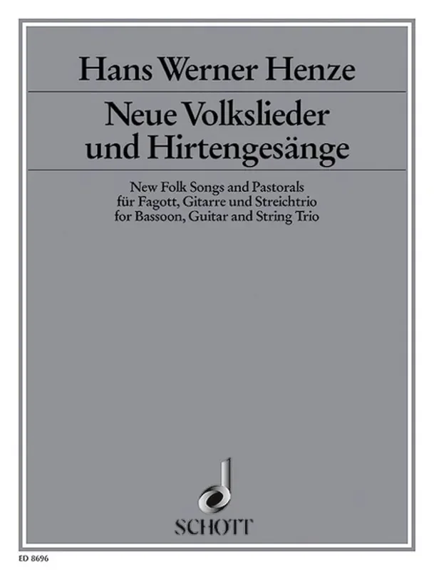 Hans Werner Henze Neue Volkslieder und Hirtengesänge Kammerensemble