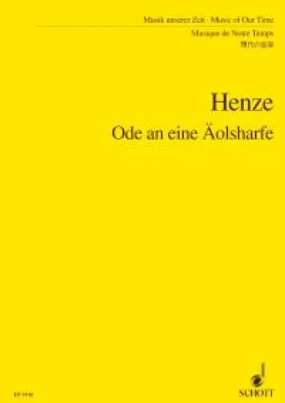 Hans Werner Henze Ode an eine Äolsharfe Kammerensemble