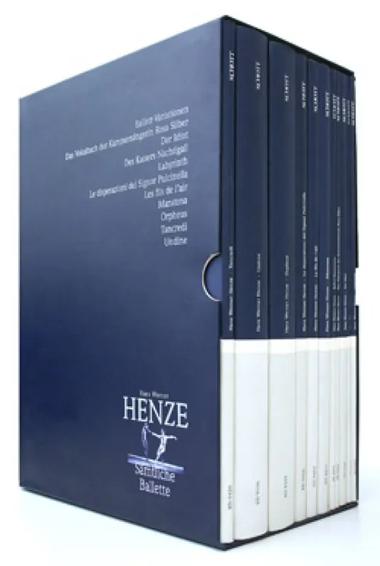Hans Werner Henze Sämtliche Ballette