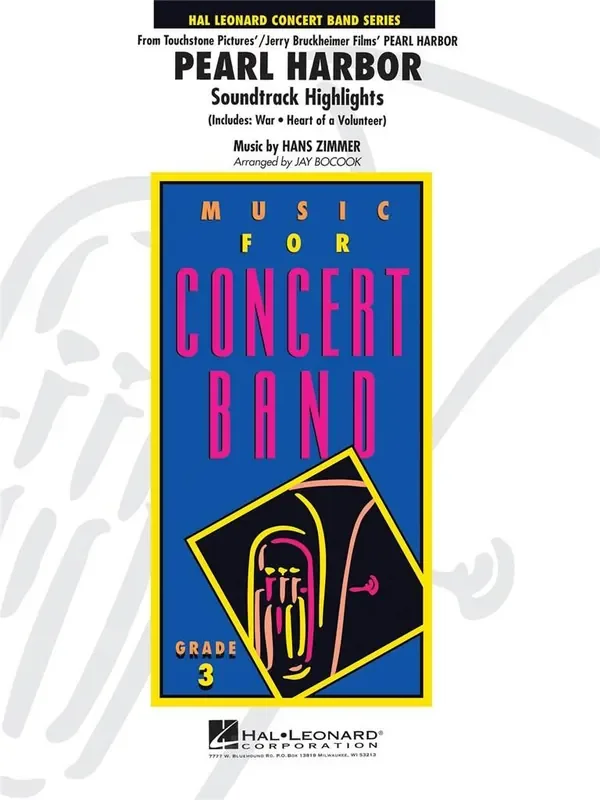 Hans Zimmer Pearl Harbor Soundtrack Highlights (Arr. Jay Bocook) Blasorchester