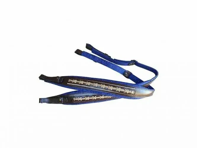 Harmonikariemen Blau