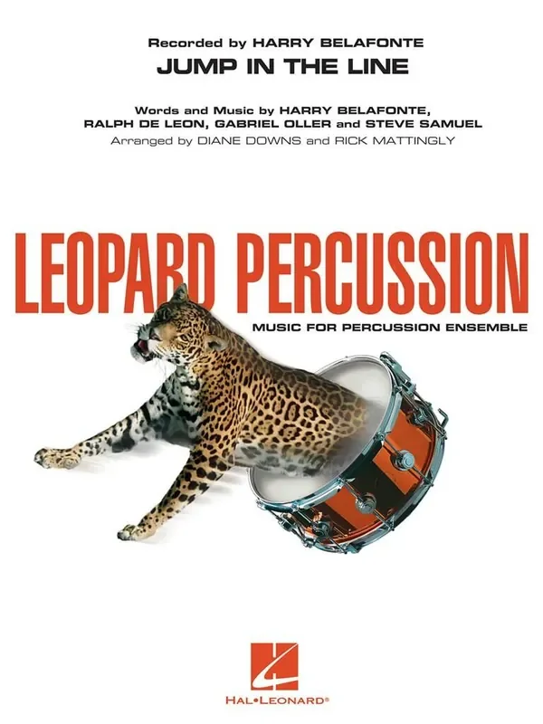 Harry Belafonte Jump in the Line (Arr. Diane Downs) Percussion Ensemble