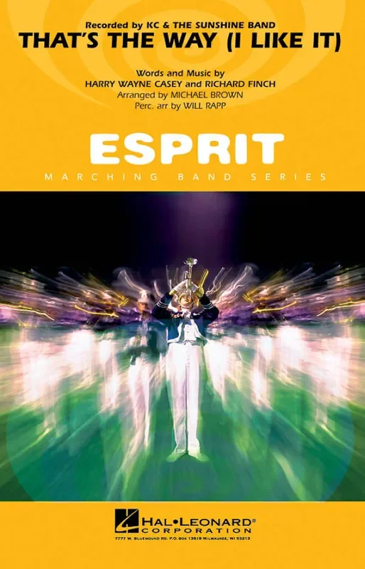 Harry Wayne Casey That‘s the Way (I Like It) (Arr. Michael Brown) Marching Band