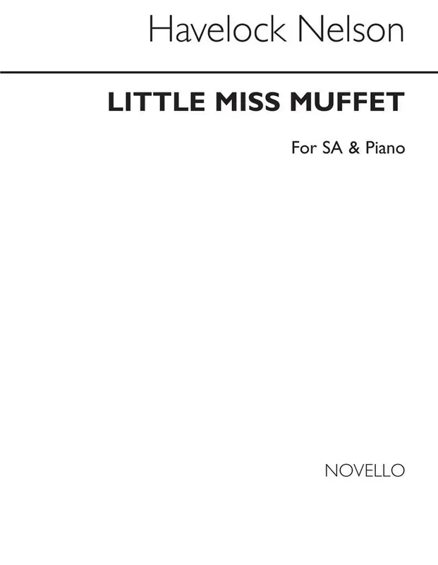 Havelock Nelson Little Miss Muffet Frauenchor mit Klavier/Orgel