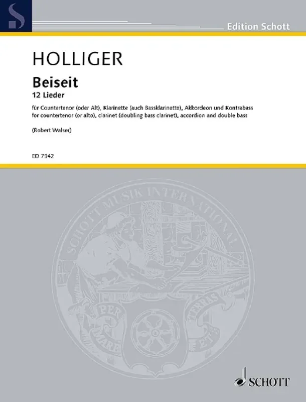 Heinz Holliger Beiseit Kammerensemble