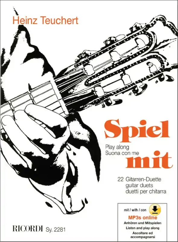 Heinz Teuchert Spiel mit Gitarre Duett