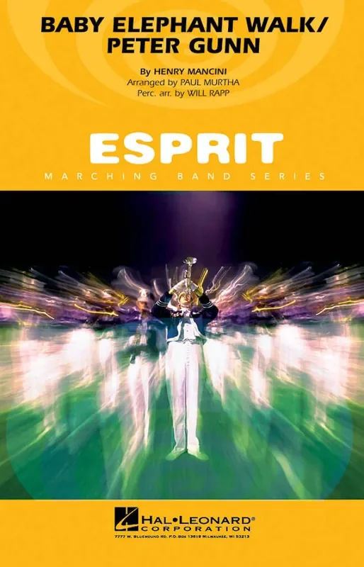 Henry Mancini Baby Elephant Walk/Peter Gunn (Arr. Paul Murtha) Marching Band