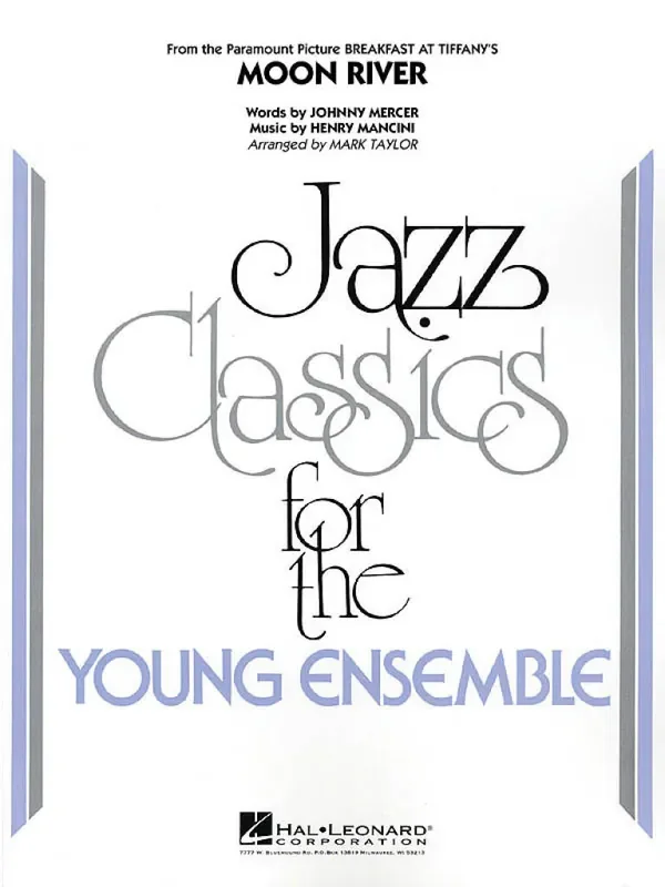 Henry Mancini Moon River (Arr. Mark Taylor) Jazz Ensemble